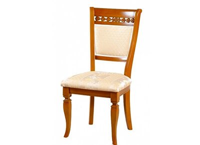 Стул с подлокотником из дерева Romantique Lux